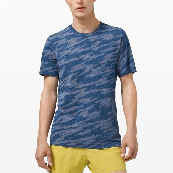 Lululemon Metal Vent Breathe Short Sleeve
Scatter Surface Tempest Blue Midnight - Picture 1 of 6